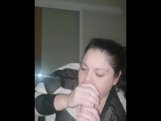 BBW BlowJob with a Smile and_Reverse Cowgirl