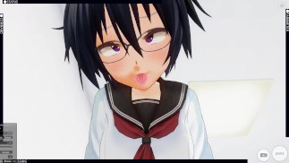 3D HENTAI POV школьница скачет на твоем члене и делает АХЕГАО