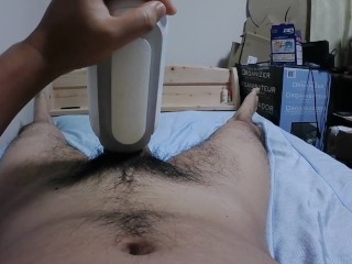 POV Tenga play trying to be_quiet at night_:)