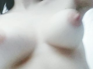 swinging boobs, recording myself, bouncing white tits, horny teen