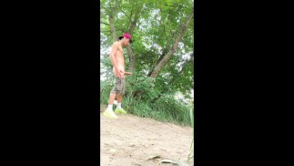 户外长距离射精