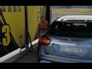Preview 2 of Milf Lilly wash the car