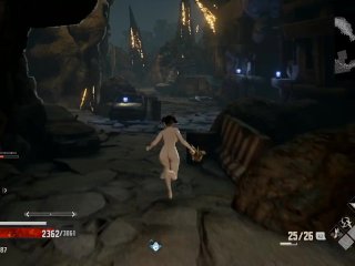 Code Vein Nude Mod Streaking Through The Town OfSacrifice