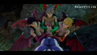 Архив - Darkstalkers Морриган Энсланд x Джон Талбейн Пропитка