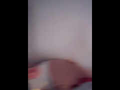 Bee Flawless loves her own cum