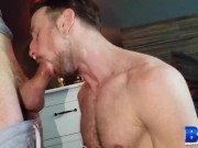 Preview 3 of BREEDMERAW Drew Dixon Hammered After Sucking Off Hung Stud