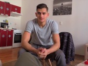 Preview 1 of CZECH HUNTER 533 - Two Straight Jocks Get Paid For Gay Sex