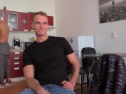 Preview 4 of CZECH HUNTER 533 - Two Straight Jocks Get Paid For Gay Sex