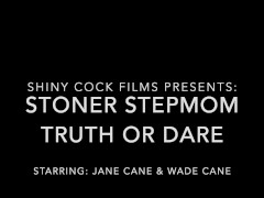 Video Stoner Stepmom Seduces Stepson with Truth or Dare - Jane Cane