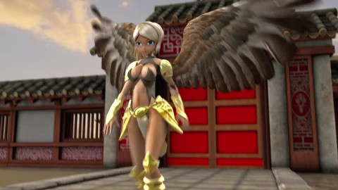 Angel intro for Hentai Fighter XXX Game