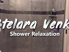 Stela Relaxes in the Shower - Screenshot 1 of 16 - Shower