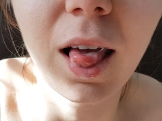 verified couples, mouth cumshot, oral creampie, teen cum mouth