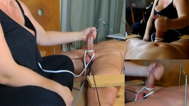 Watch Bondage Video:Amateur.A Little Footjob.I Tied stronger his Cock until he cums.Ruined Orgasm.Post Orgasm Torture