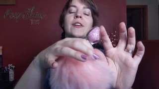 Crystal delicia com revisão de plug anal de rabo de coelho