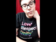 Femdom Nonnude Strapon Session