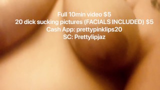 Puta oleosa montando um grande pau preto! Vídeo completo de 10 minutos no SnapChat por $5 Cash App: prettypinklips20