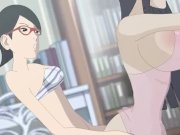 Preview 3 of Naruto - Sarada Uchiha Fucks Hinata Hyuga Sex Futa Sex - Sarada Got Big Dick P68