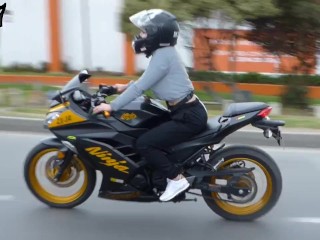 Kkole17 Likes to Ride his Motorcycle