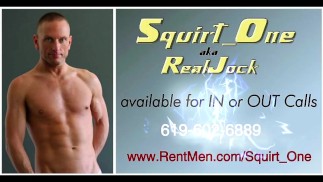 SquirtOne aka RealJock disponibile ORA per chiamate IN o OUT...