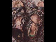 Preview 1 of Someone please buy me new sandals!!