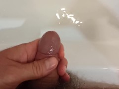 I pee in the sink and on my fingers ... I dream of peeing in my wife's mouth ...