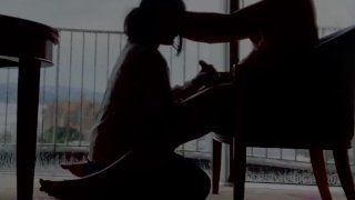 Video Of Me Giving My Girlfriend A Blowjob While Looking Out At The Ocean