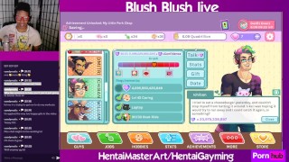 Boss Cock in casa! Blush Blush #16 con HentaiGayming
