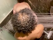 Preview 2 of BBW GET FUCKED HARD IN SHOWER BY BBC