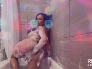bath tub, behind the scenes, exclusive, big tits, bathing