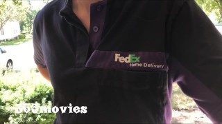 Fedex Package Delivery Lady Cheats On Her Husband At Work