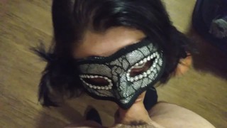 Masquerade anal queen
