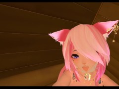 Loosing Nora Virginity, Amateur long distance sex, VRChat lovense.