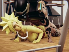 Lisa Simpson Grown Up BJ, 69. Doggy, DP (Japanese Voice)
