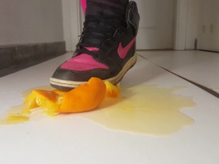 Fruta Pisoteada - Naranja