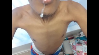 Sir C out the shower Teaser Spit/Drool clip