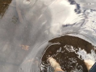 Waterfall on my Feet