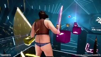 Beat Saber Mixed VR 01 часть 1 из 4 играть, игры