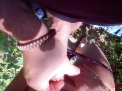 Cum in panties stranger cums in my panties and put them back on meet up pornhub user in public park