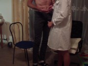 Preview 4 of Polish submissive guy fucked hard by young russian doctor - medic
