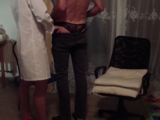 Polish submissive guy fucked hard byyoung russian doctor - medic