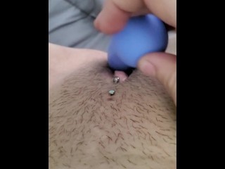 wet, pierced pussy, toys, masturbation, exclusive, verified amateurs, solo female, vertical video