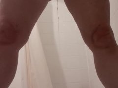 Pissing through my thong 