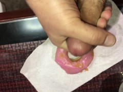 Sweden Demands I Give Her More Frosting! - Oral - Cum On Food - Donut