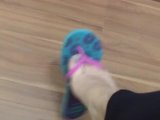 @tici_feet IG TICI FEET ticii_feet dangling lightblue havaianas (preview) full video for sale