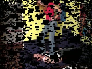 mandy trample richie in socks