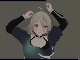 3D HENTAI Vocaloid IA Agreed to Fuck after the Concert