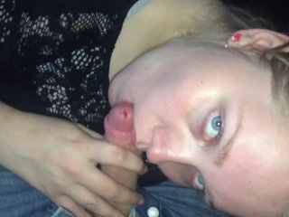 cutie, sucking, blonde, handjob