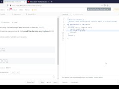 Reverse String in Javascript (Code With Me) - Screenshot 1 of 16 - Programming