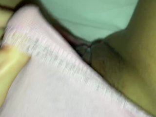 Soaking Wet Panties and Wet Clit Edging toOrgasm Contractions POV