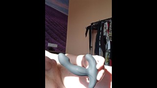 Prostate massage with delicious Dildo